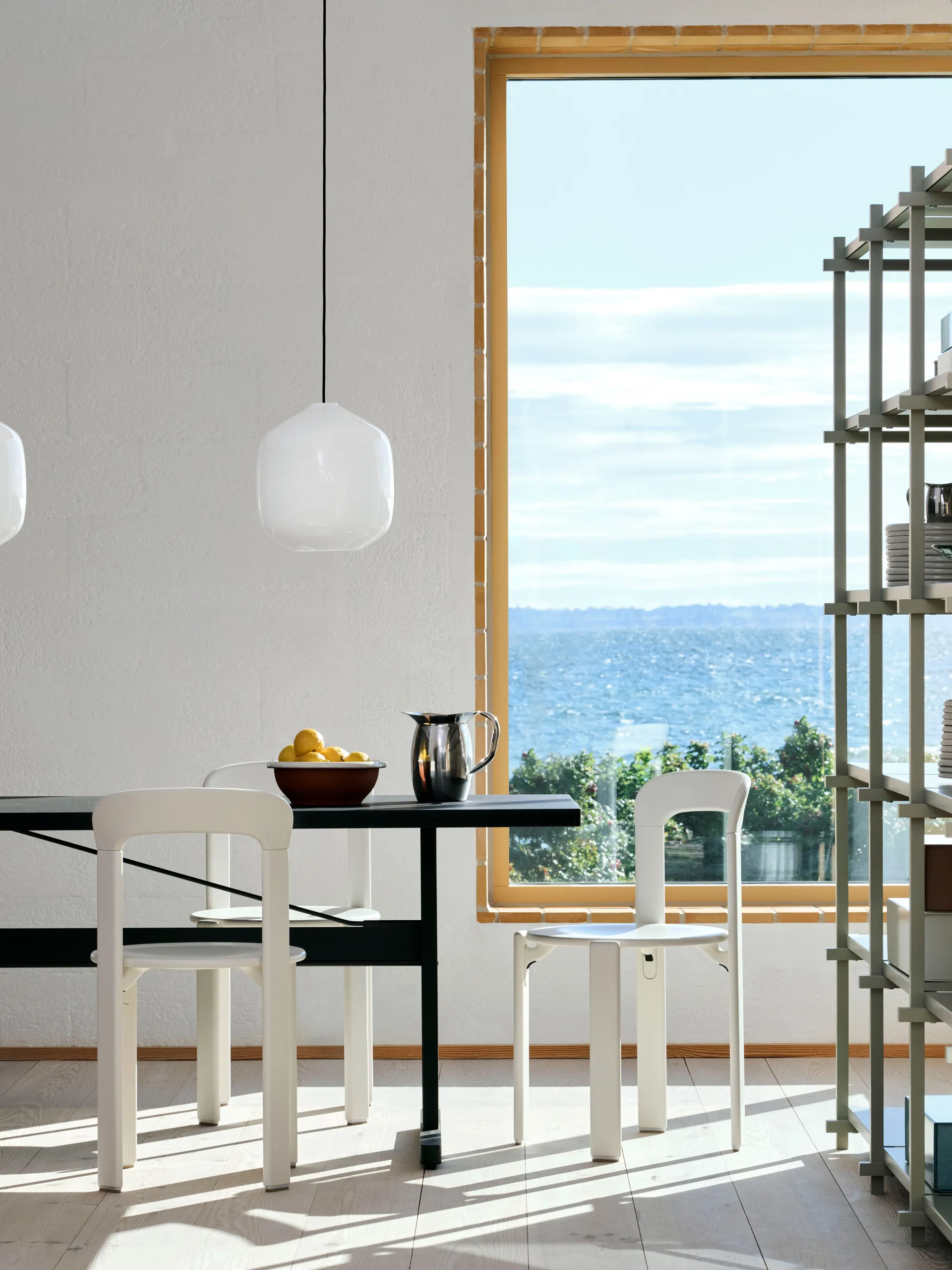 Buoy pendel Ø30 cm, Opal glass-garden green HAY