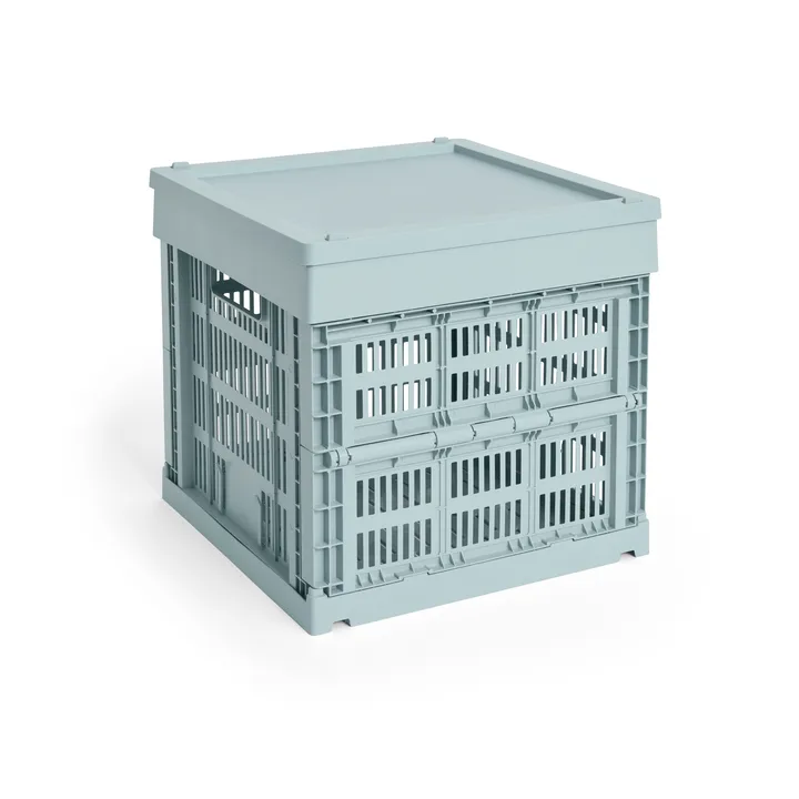 Colour Crate Cube 29,5x29,5 cm - Dusty blue - HAY