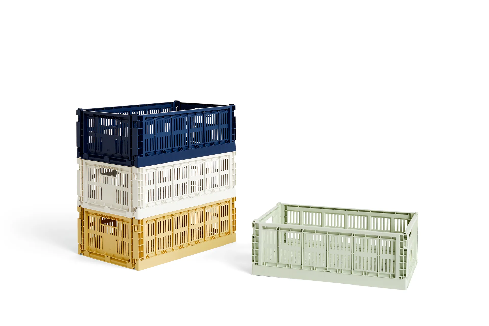 Colour Crate L 34,5x53 cm, Off-white HAY