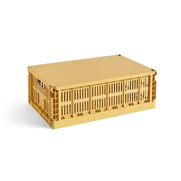 Colour Crate lock large - Golden yellow - HAY