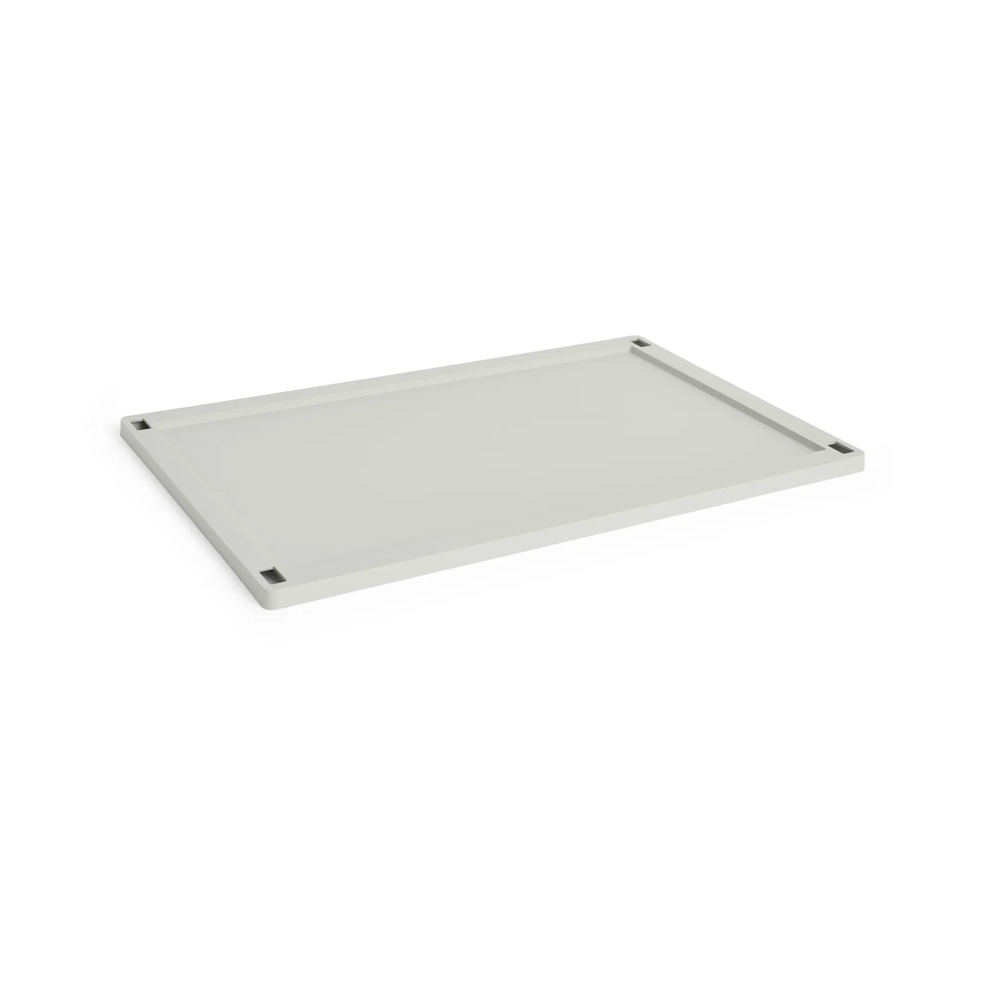 Colour Crate lock plastic large, Grey HAY