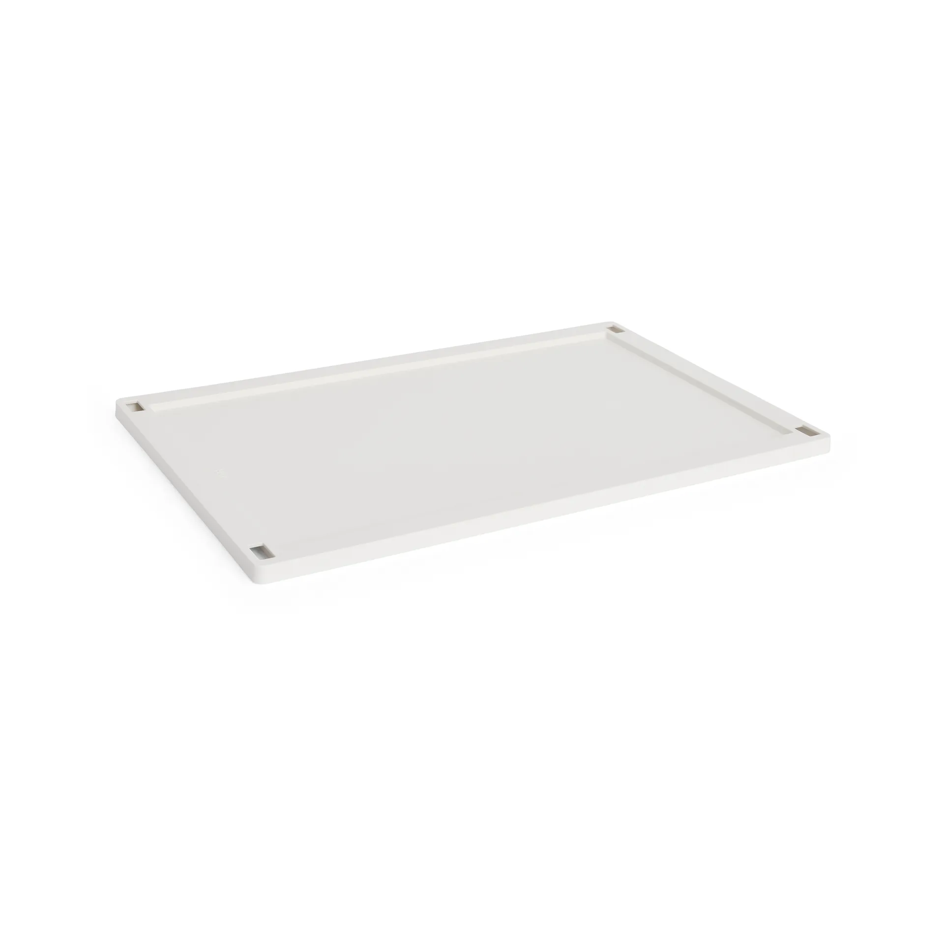 Colour Crate lock plastic large, Off white HAY