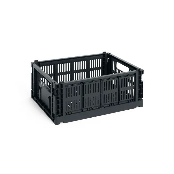 Colour Crate M 26,5x34,5 cm - Charcoal - HAY