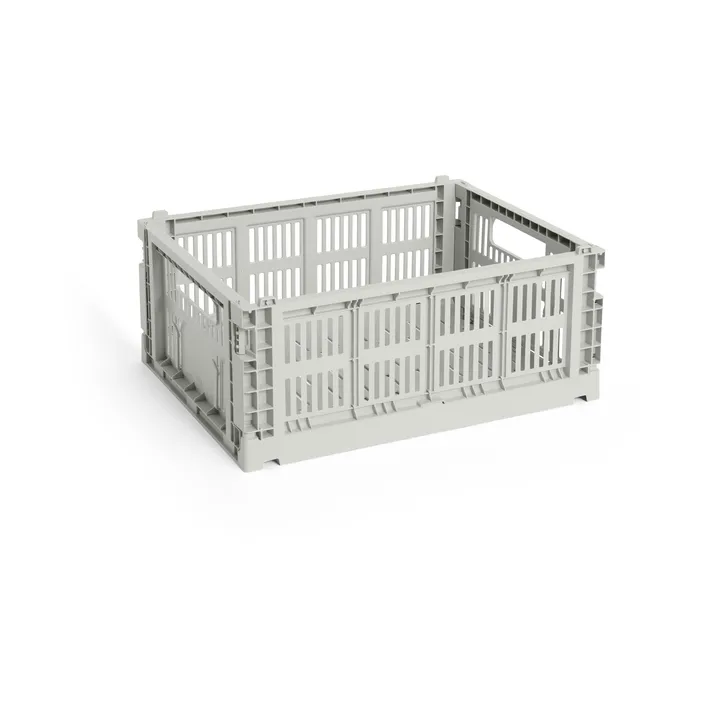 Colour Crate M 26,5x34,5 cm - Grey - HAY