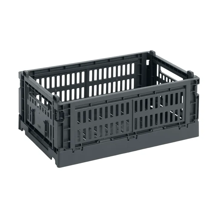 Colour Crate S 17x26,5 cm - Charcoal - HAY