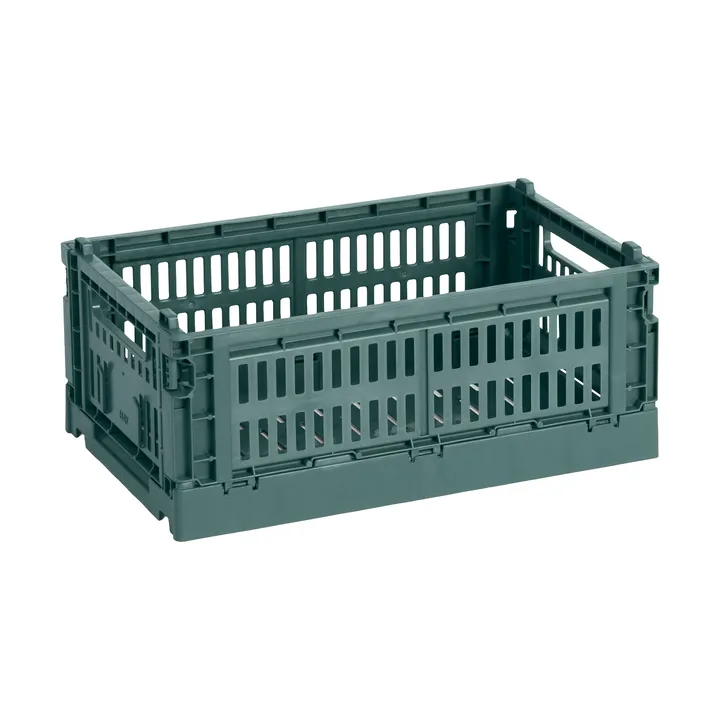 Colour Crate S 17x26,5 cm - Dark green - HAY