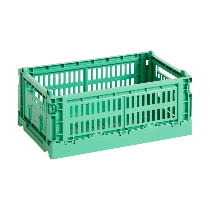 Colour Crate S 17x26,5 cm - Dark mint - HAY