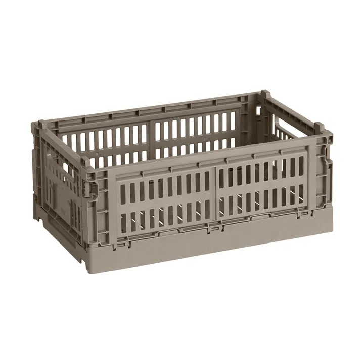 Colour Crate S 17x26,5 cm - Warm grey - HAY