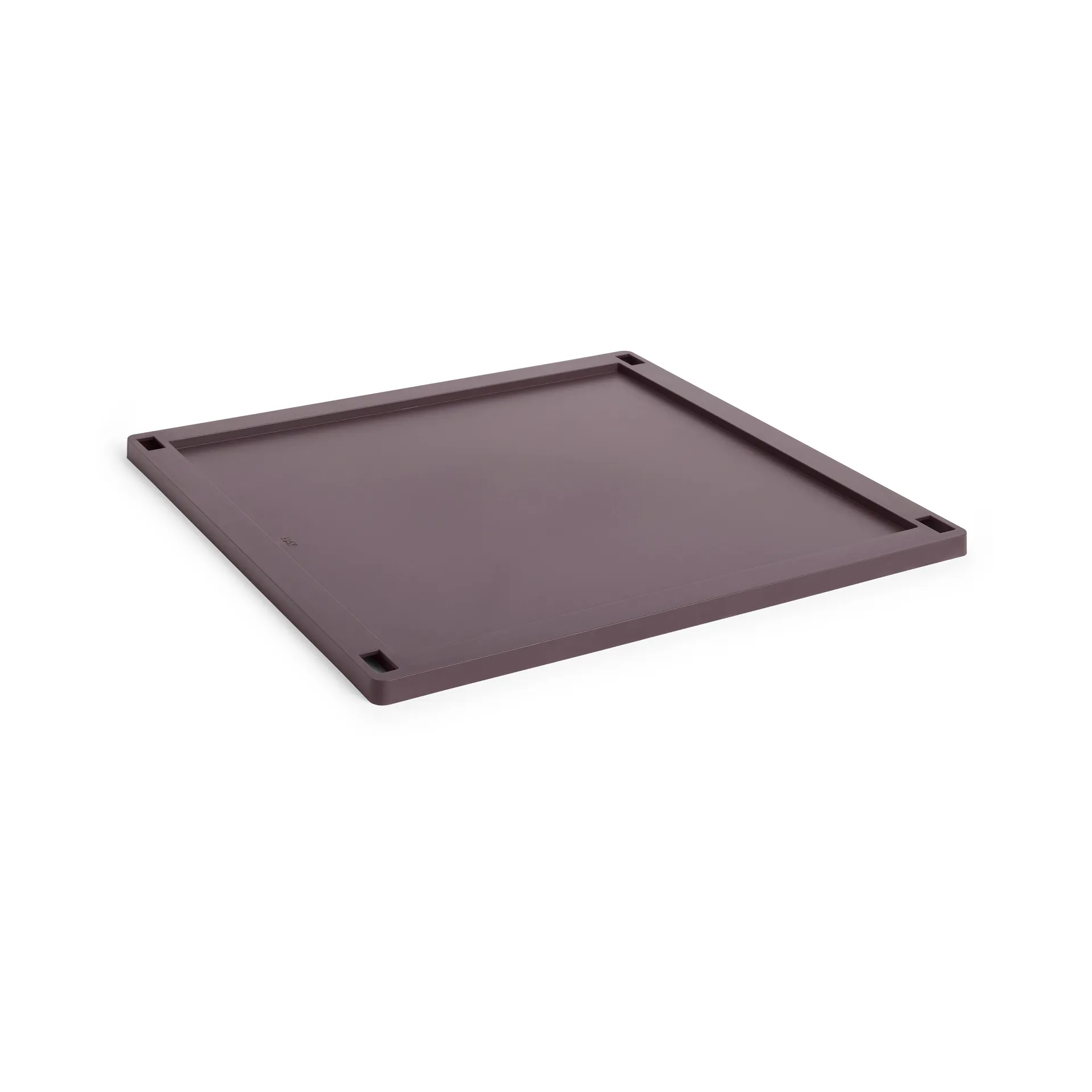 Colour Crate Square lock plastic large, Bordeaux HAY