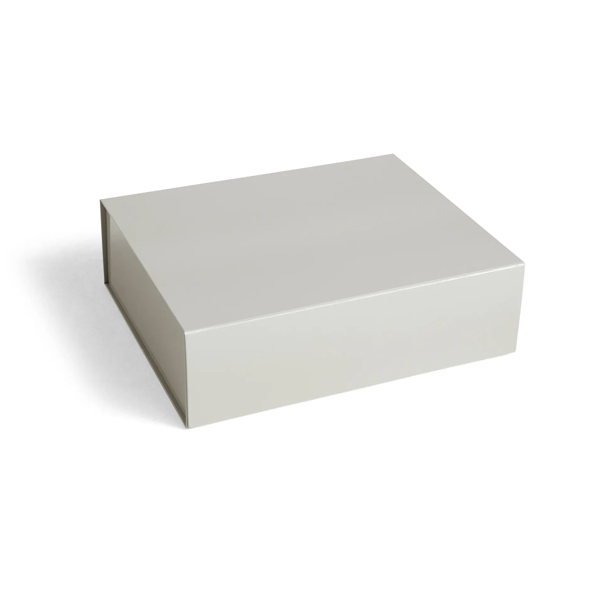 Colour Storage L låda med lock 34,5x41,5 cm, Grey HAY