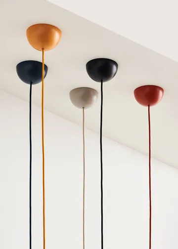 Common Pendant Cord set pendel Ø12 cm - Soft black - HAY