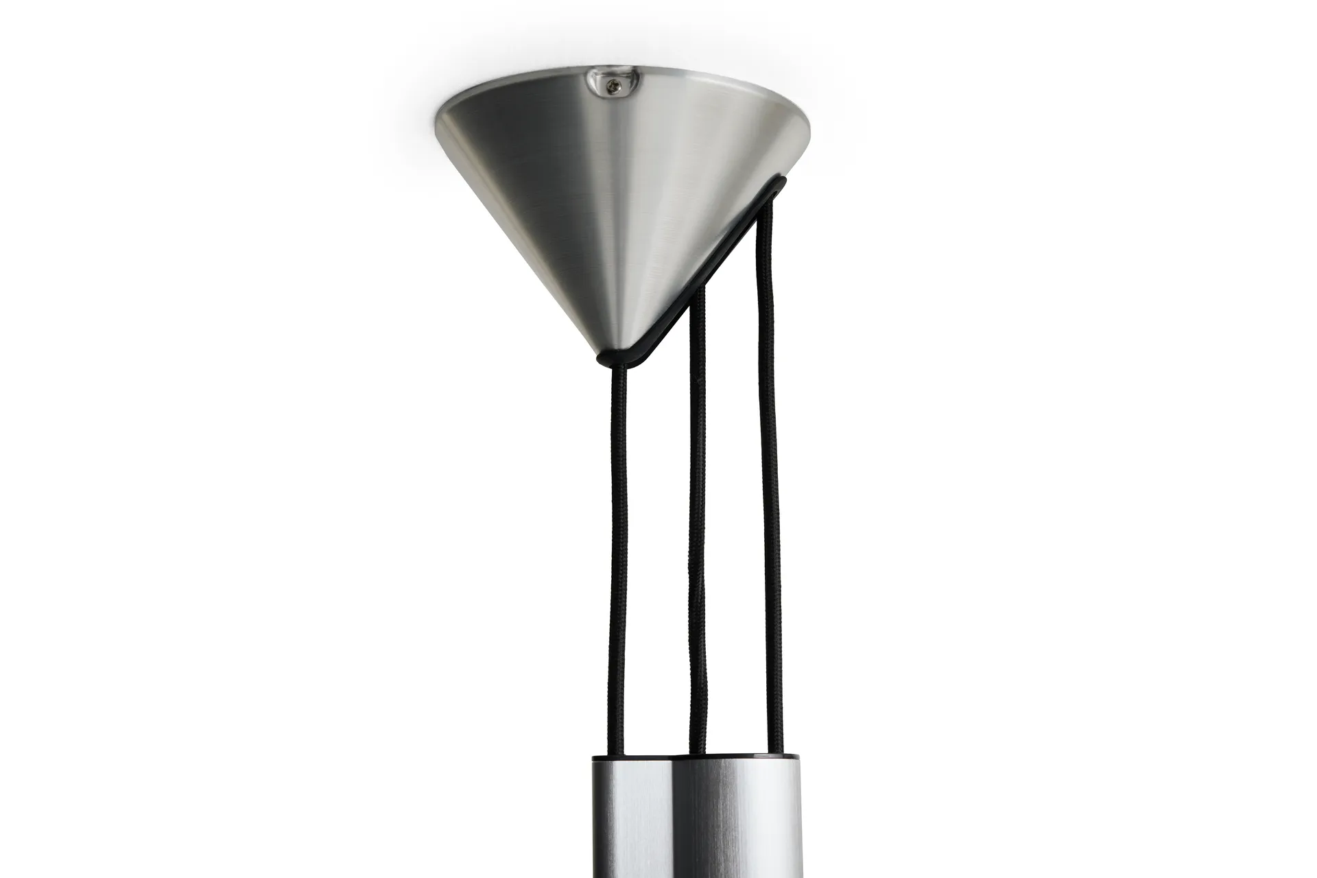 Compass Adjustable pendel 43 cm, Borstad aluminium HAY