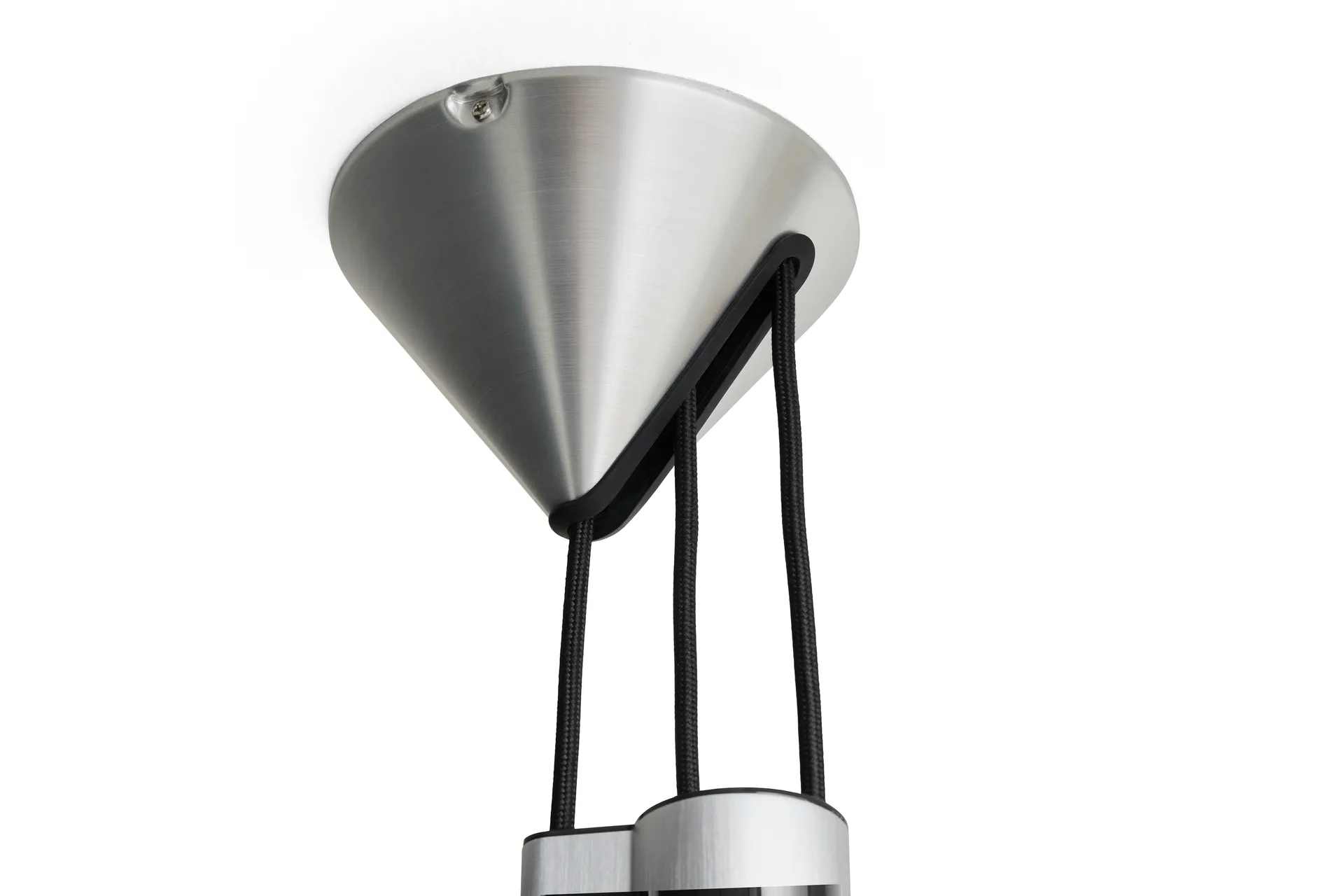 Compass Adjustable pendel 43 cm, Borstad aluminium HAY