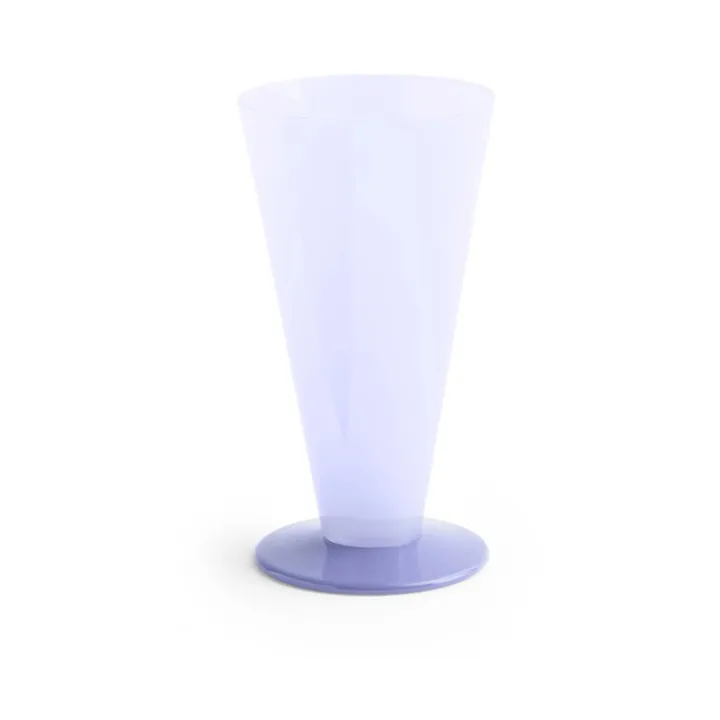 Conical vas - Light blue-lavender blue, small - HAY