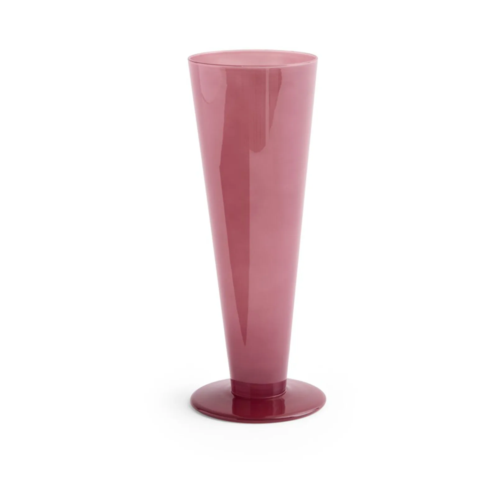 Conical vas, Rose-dark red, medium HAY