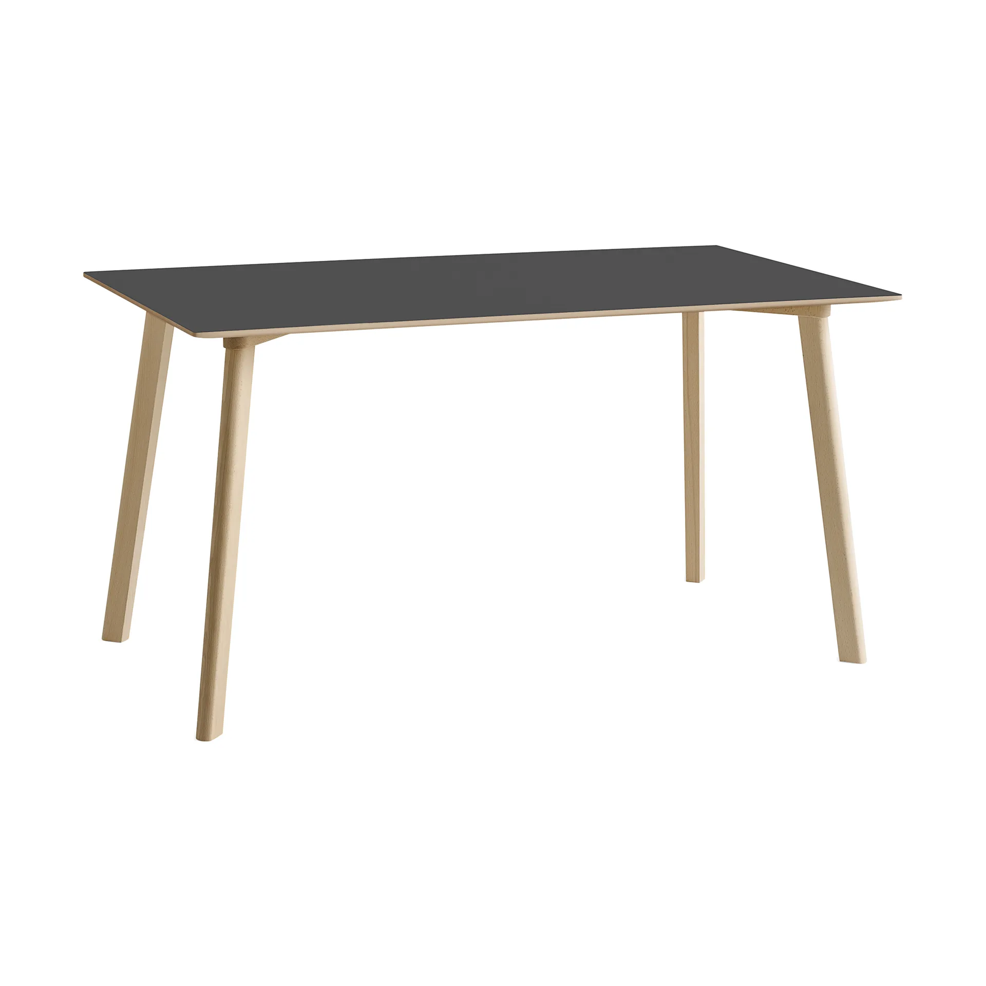 CPH210 Deux 2.0 bord 75x140 cm, Stone grey-untreated beech HAY