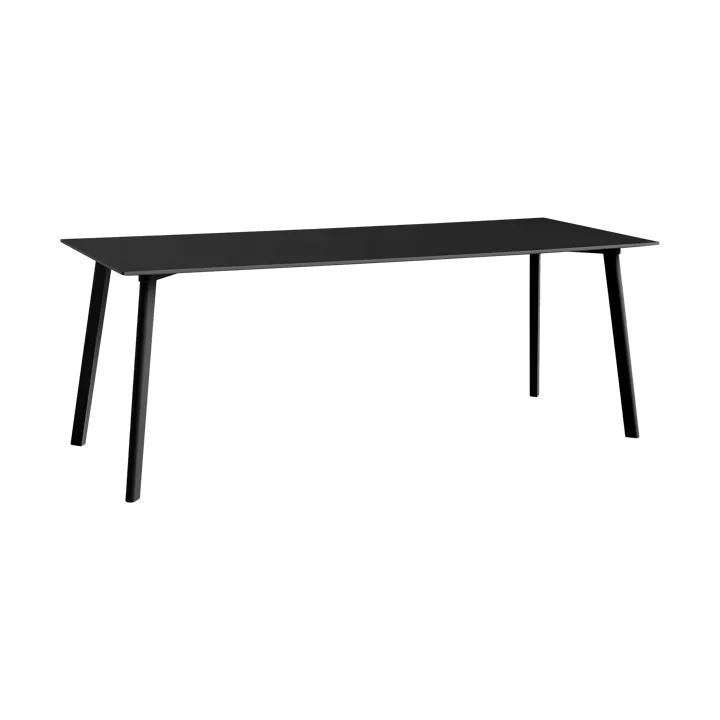 CPH210 Deux 2.0 bord 75x200 cm - Black water based-beech - HAY