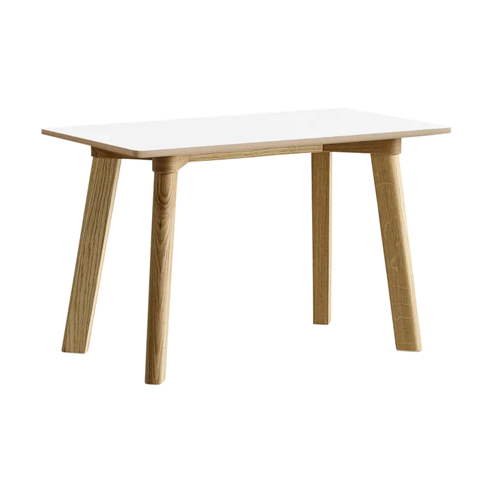 CPH215 Deux 2.0 bänk 75 cm - Pearl white-lacquered oak - HAY