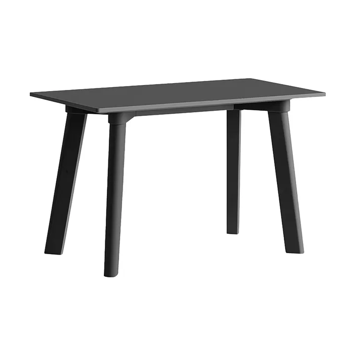 CPH215 Deux 2.0 bänk 75 cm - Stone grey-lacquered beech - HAY