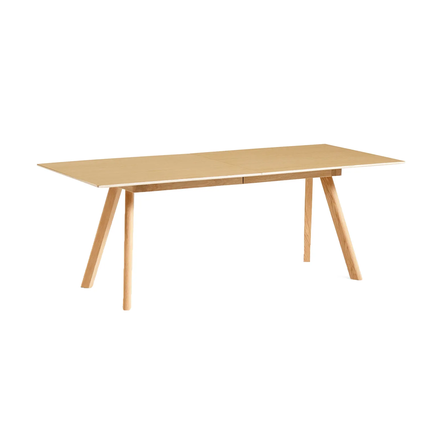 CPH30 2.0 Extendable matbord 90x200 cm, Lacquered oak-oak veneer HAY