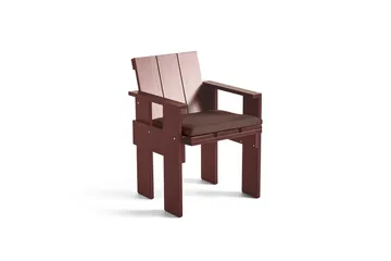 Crate Dining Chair karmstol - Iron red - HAY
