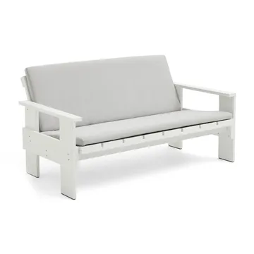 Crate Lounge soffa lackad furu - White - HAY