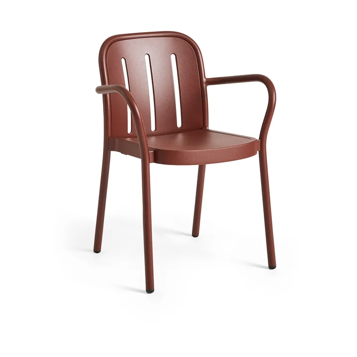 Deville karmstol - Iron red - HAY