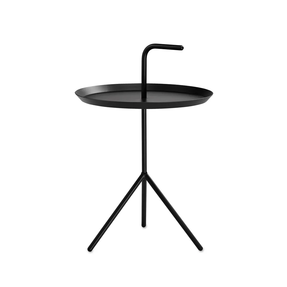 DLM sidobord Ø38 cm, Black HAY