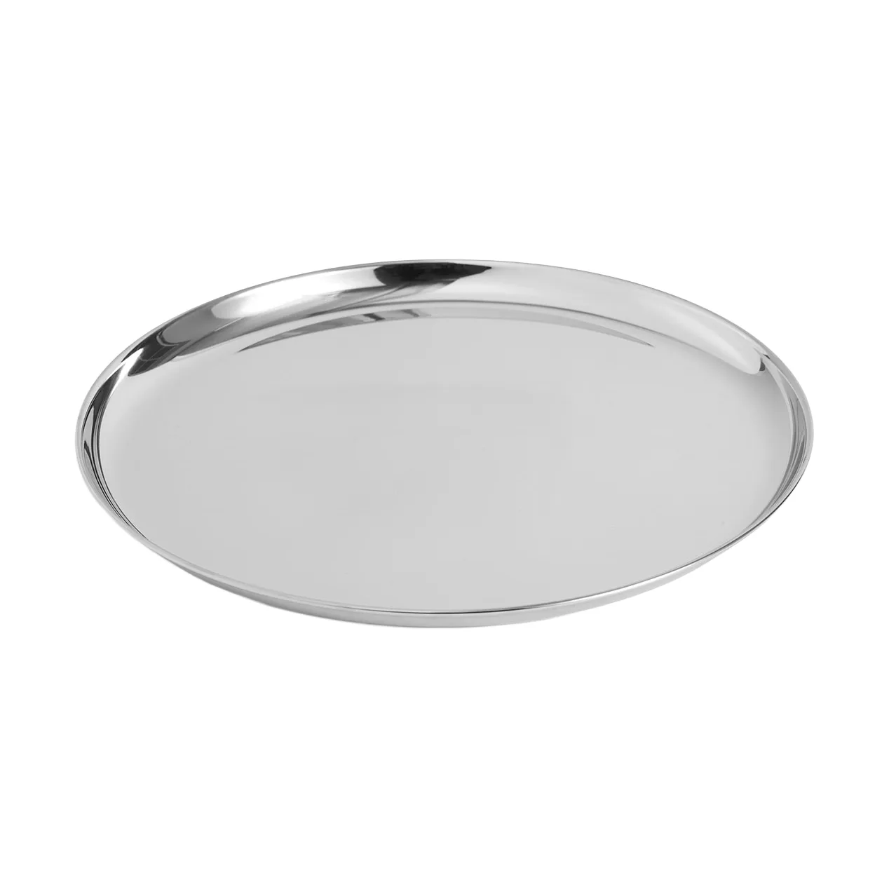 Essential Steel serveringsfat, Rostfritt stål, rund, medium HAY