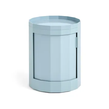 Facet Cabinet 100 sidobord - Misty blue - HAY