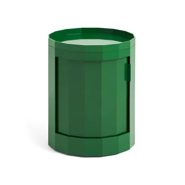 Facet Cabinet 100 sidobord - Spinach green - HAY