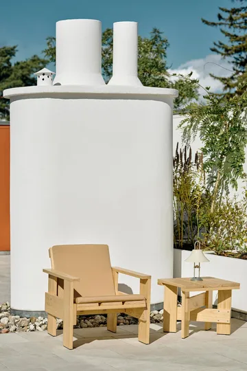 Folding dyna till Crate loungestol - Beige - HAY