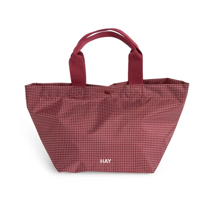 Grid Everyday Bag väska - Burgundy, mini - HAY