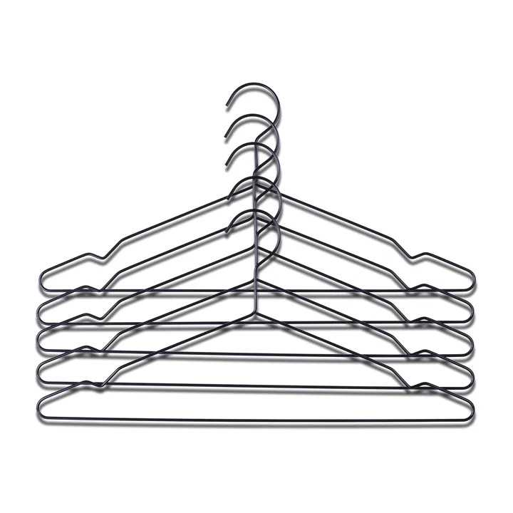 HAY galge 5-pack - Svart - HAY