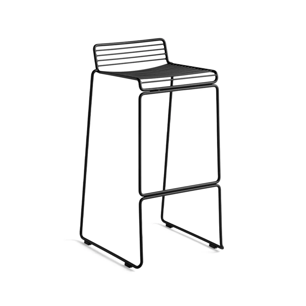 Hee High barstol 75 cm, Black HAY