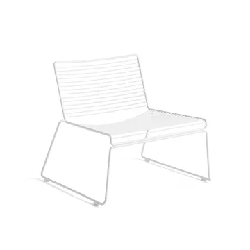 Hee loungestol - White - HAY