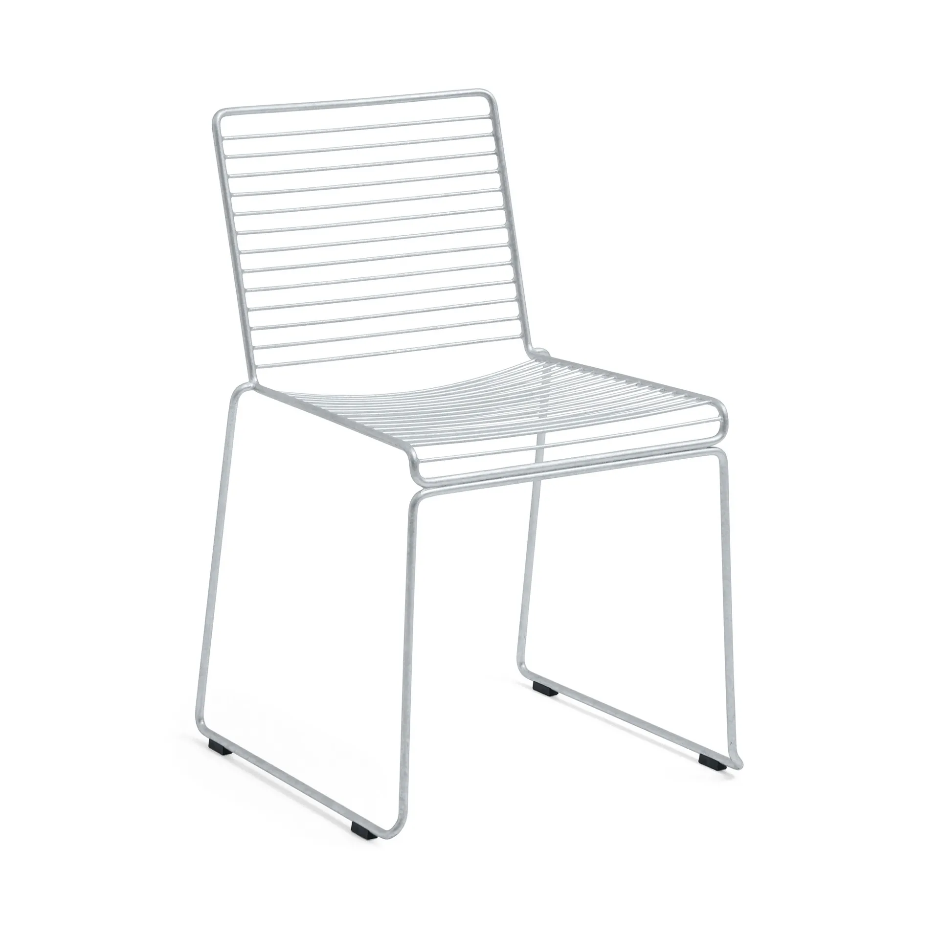 Hee matstol sled base, White HAY