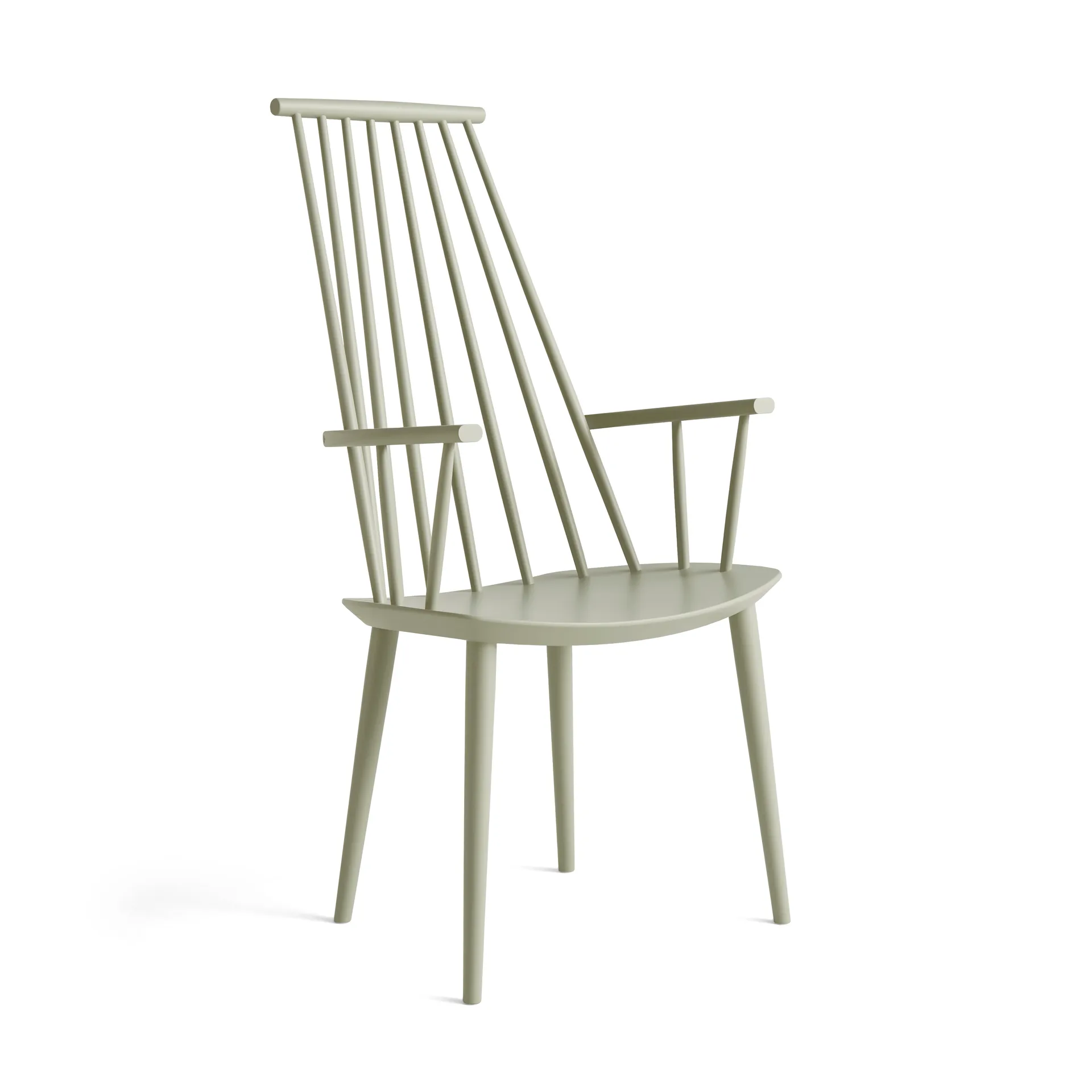 J110 karmstol, Sage lackerad bok HAY