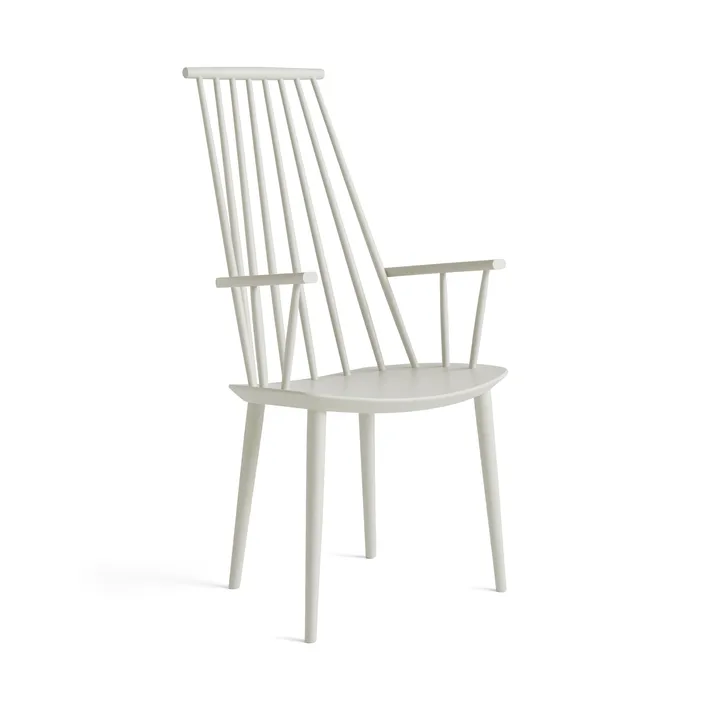 J110 karmstol - Warm grey lackerad bok - HAY