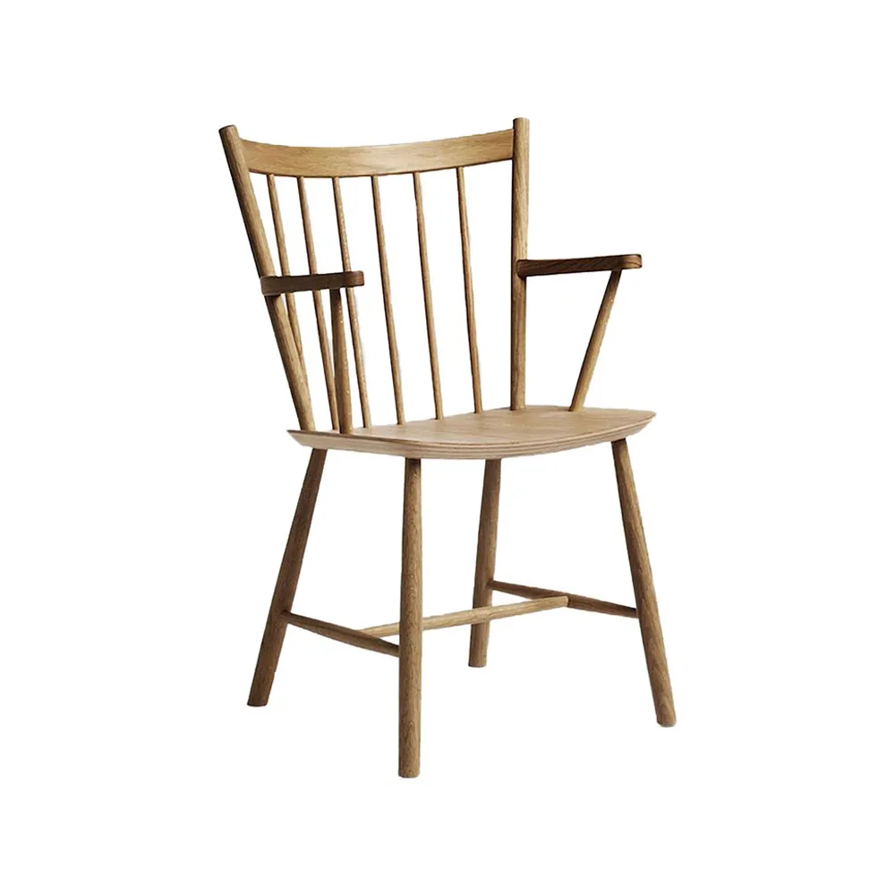 J42 karmstol, Oak oiled HAY