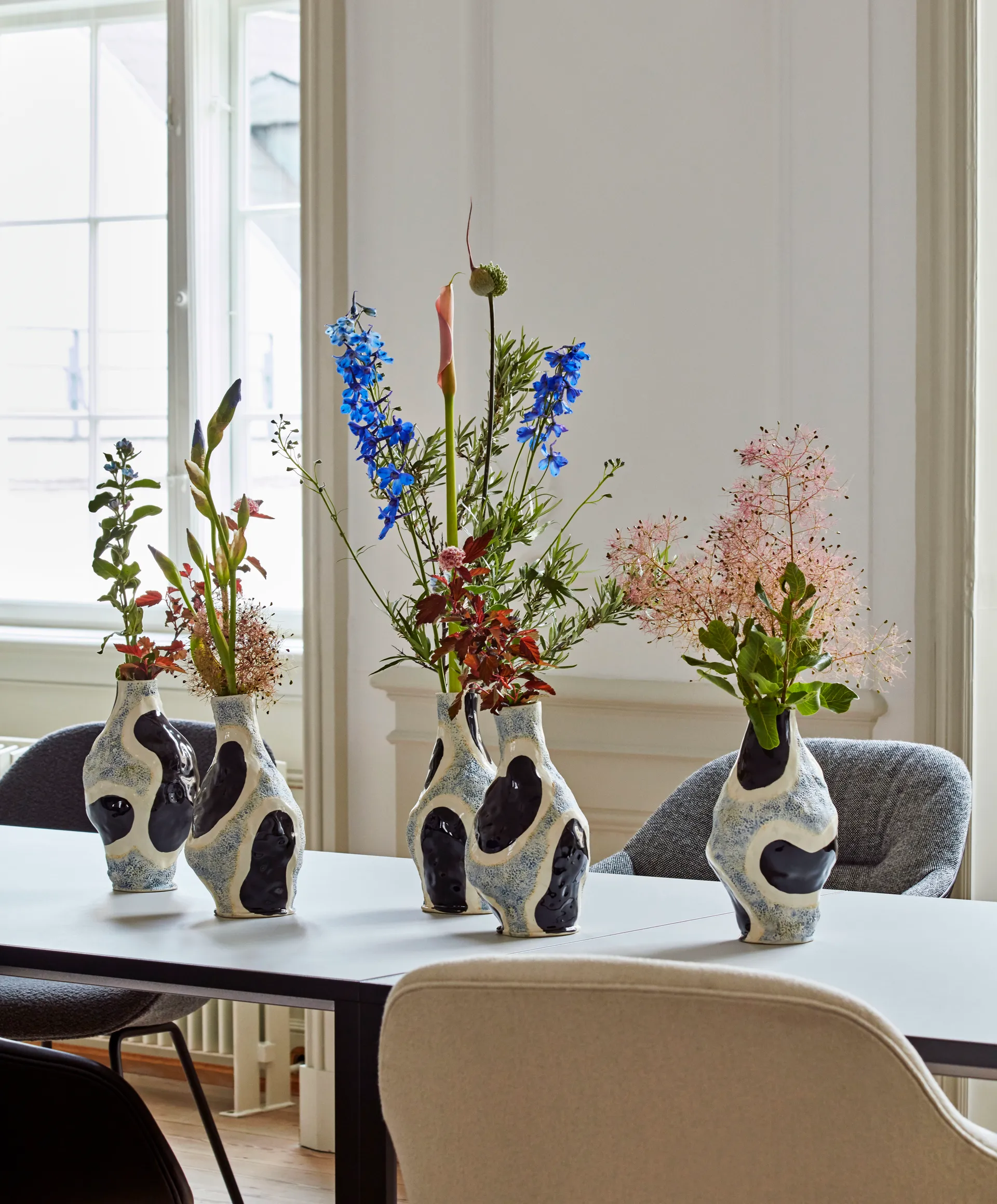 Jessica Hans vas, glossy cow HAY