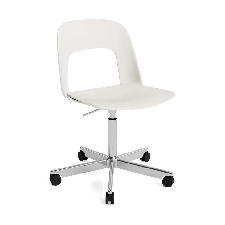 Layout Chair 141 stol - Cream white-polerad aluminium - HAY