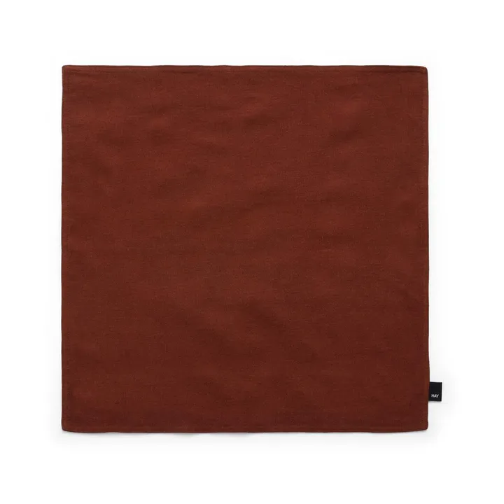 Linen kuddfodral 50x50 cm - Iron red - HAY