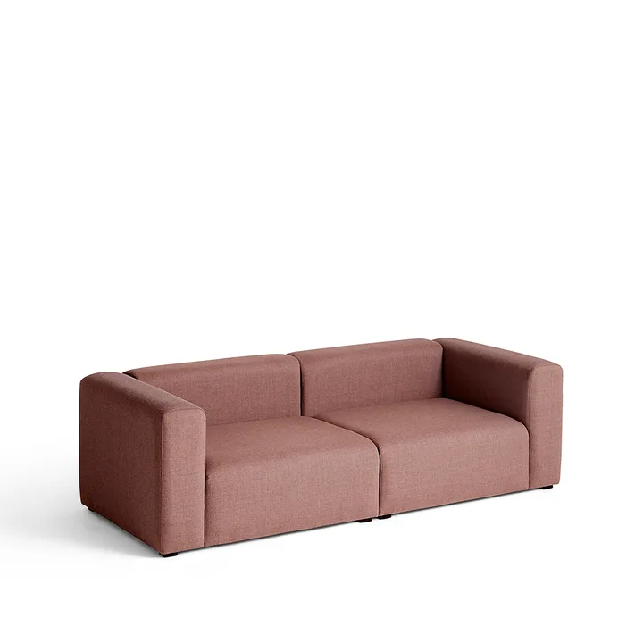Mags 2,5-sits soffa - tyg Canvas 356 röd - HAY