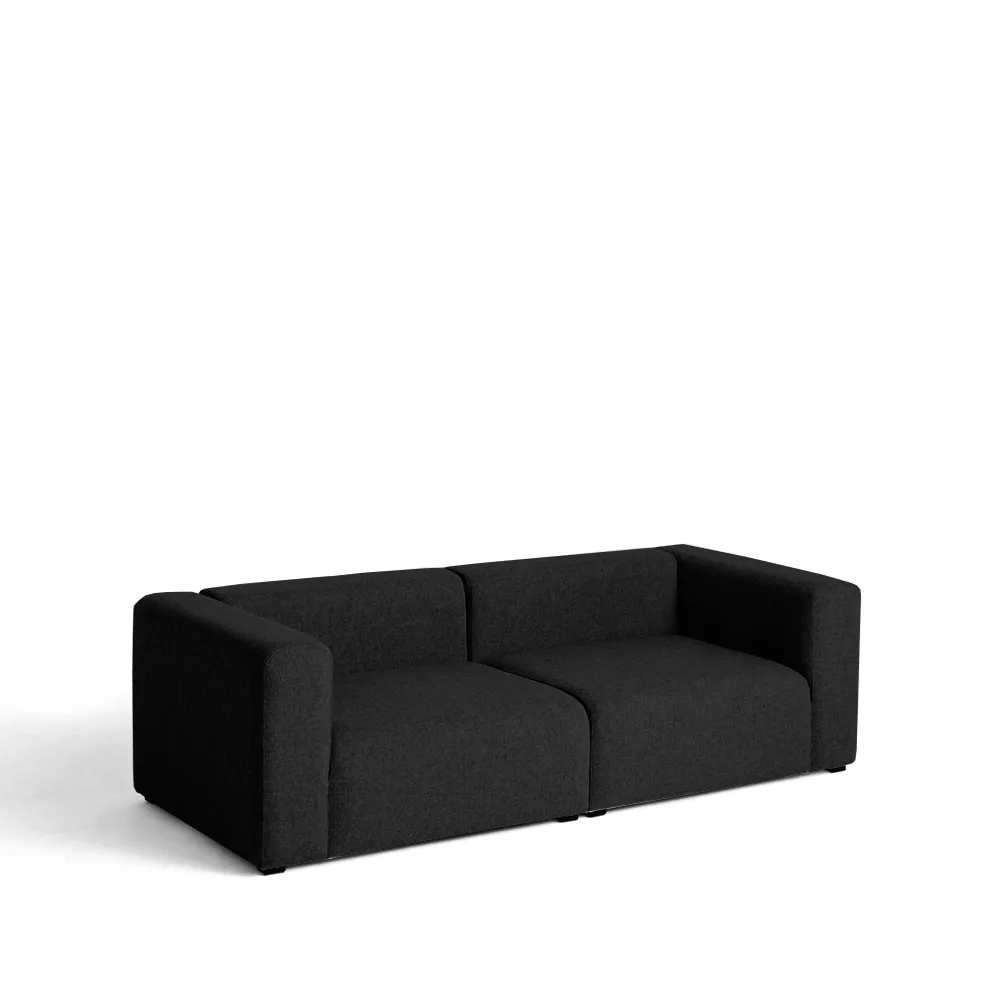 Mags 2,5-sits soffa, tyg hallingdal 65 190 svart HAY