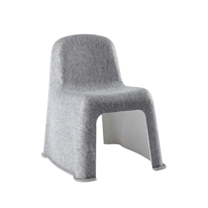 Nobody stol - light grey, insidan offwhite - HAY