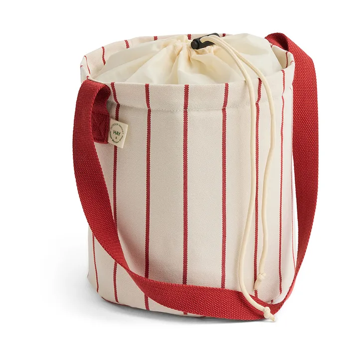 Outdoor Market flaskväska - Beige-red, medium - HAY