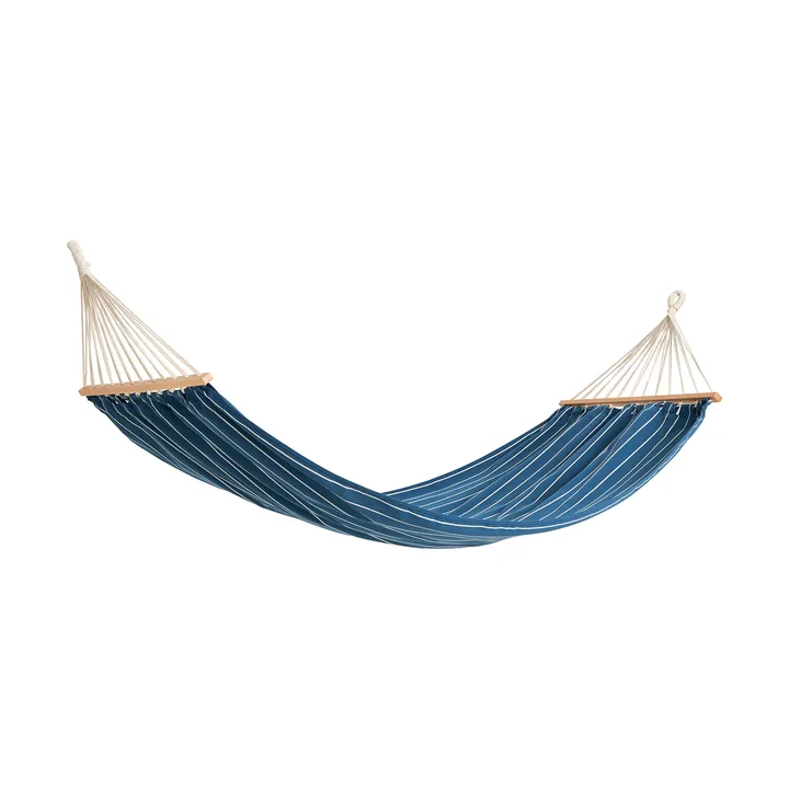 Outdoor Market hängmatta - Blue-beige, 210x100 cm - HAY