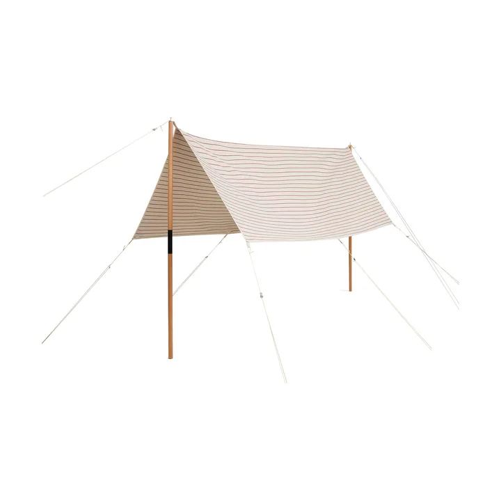 Outdoor Market solskydd - Beige-red, 200x240 cm - HAY