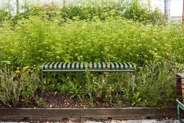 Palissade bänk 120x42 cm - Olive - HAY